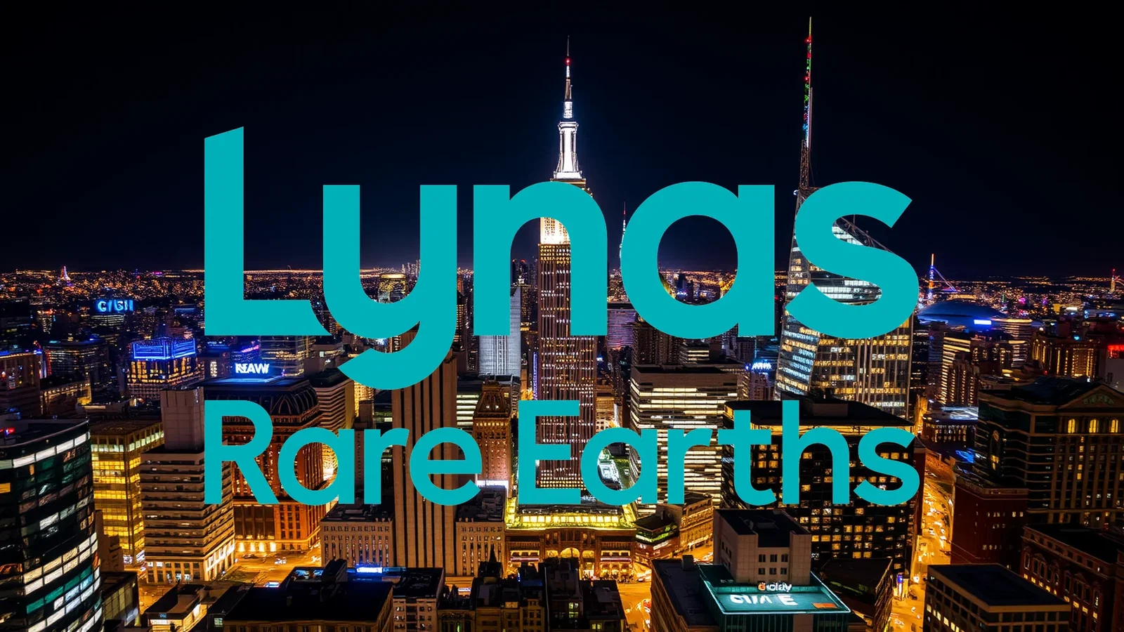 Lynas Rare Earths Stock