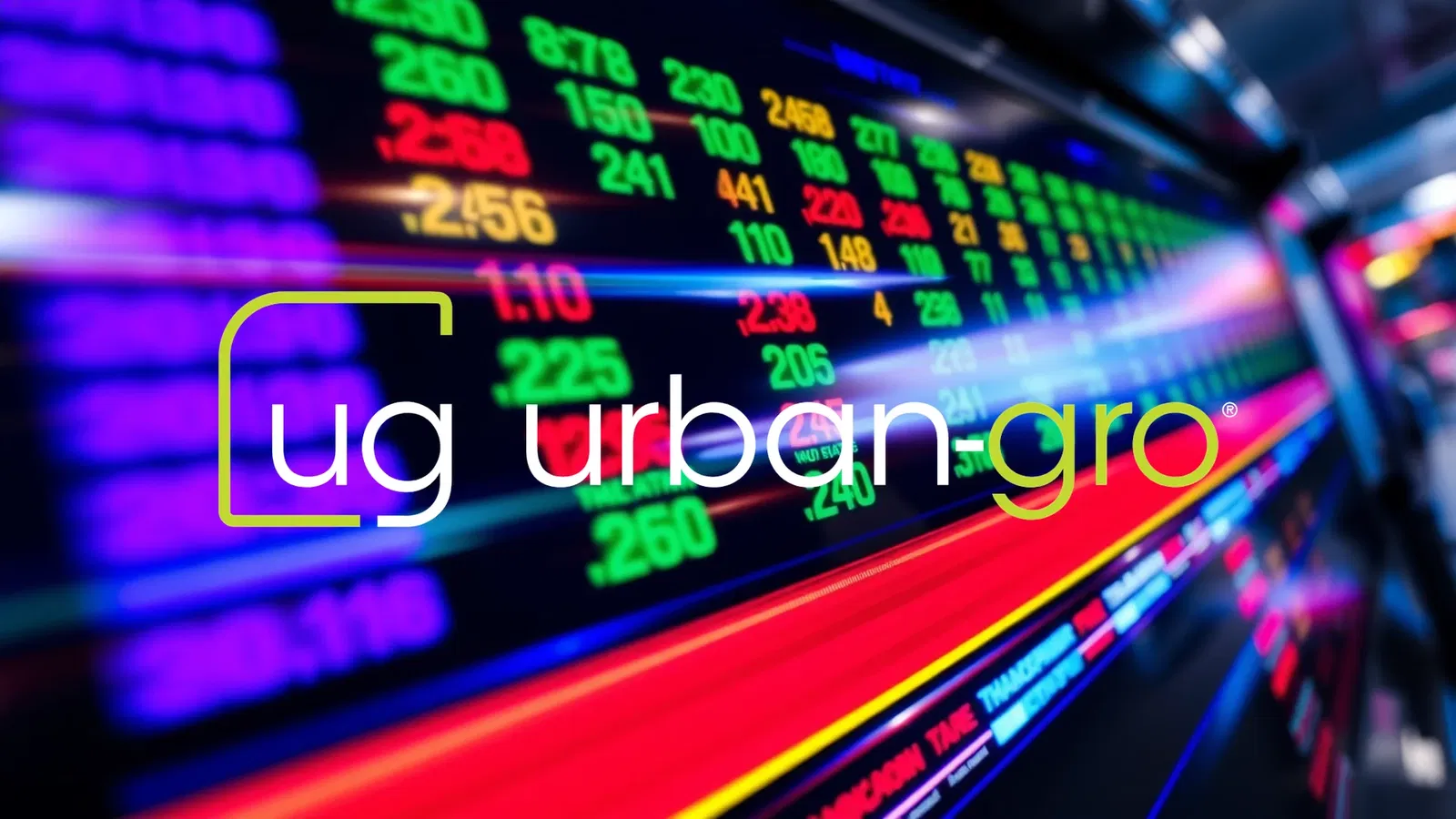 Urban-Gro Stock